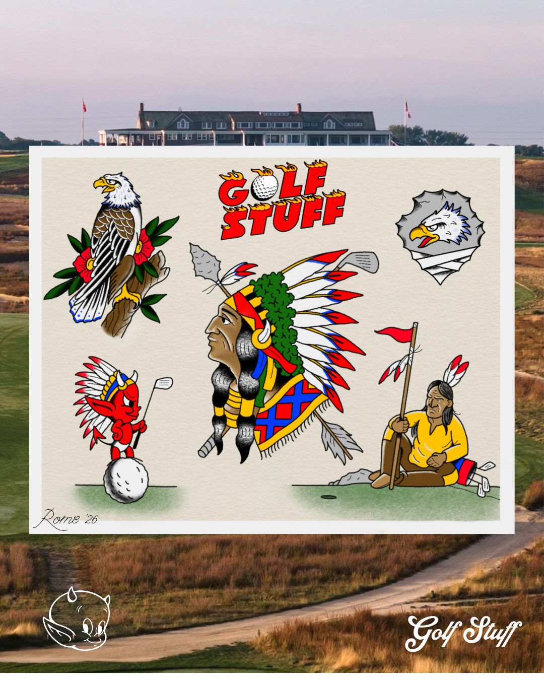 Golf Stuff - Shinnecock Flash Sheet